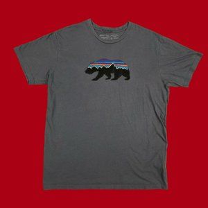 Patagonia Bear graphic tee shirt